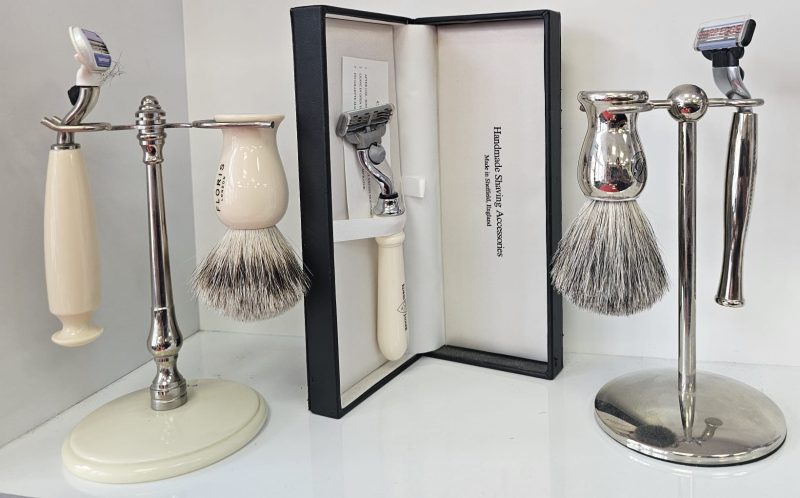 Floris London Scheermes en Borstel set